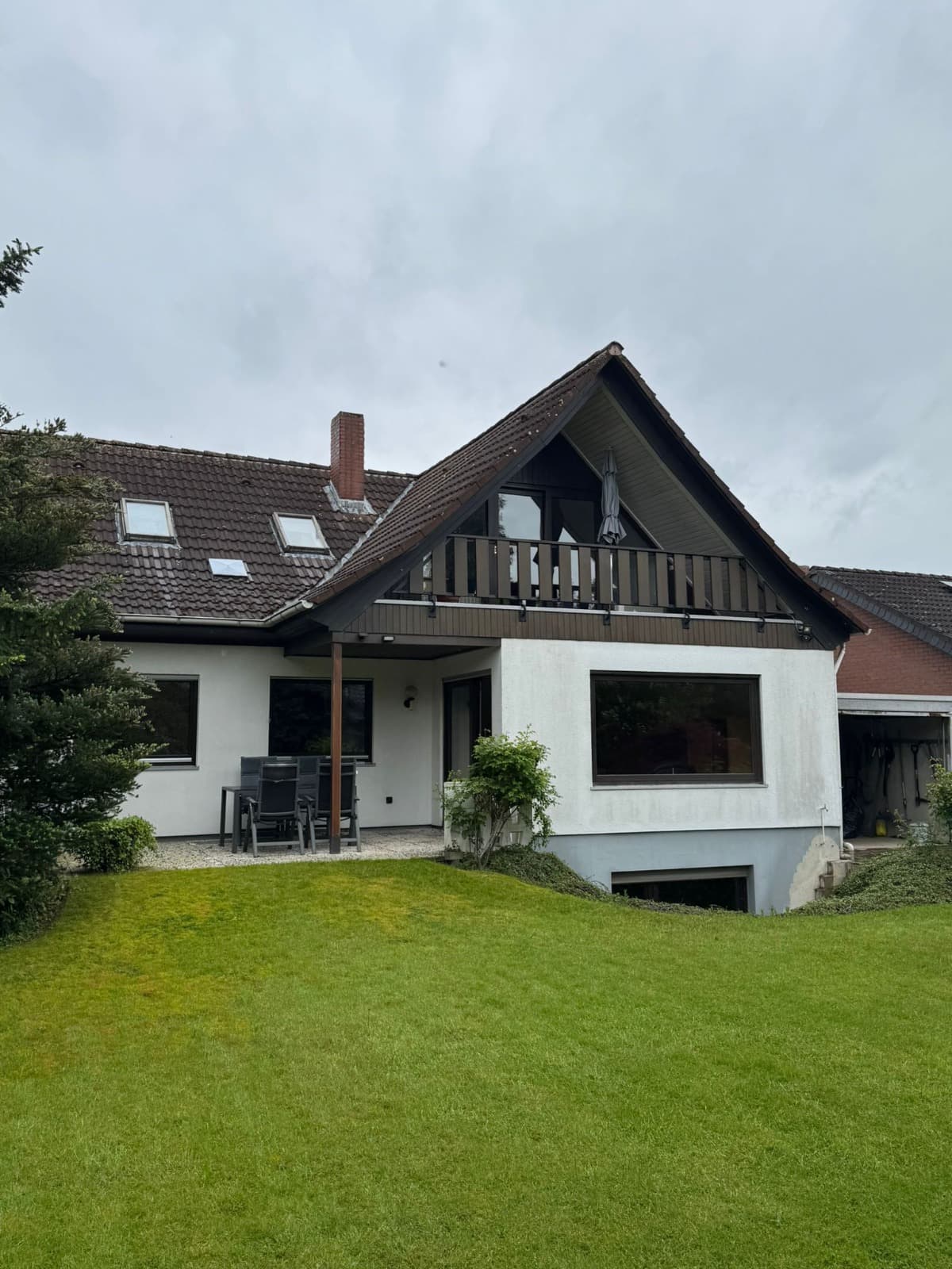 Terrasse und Garten